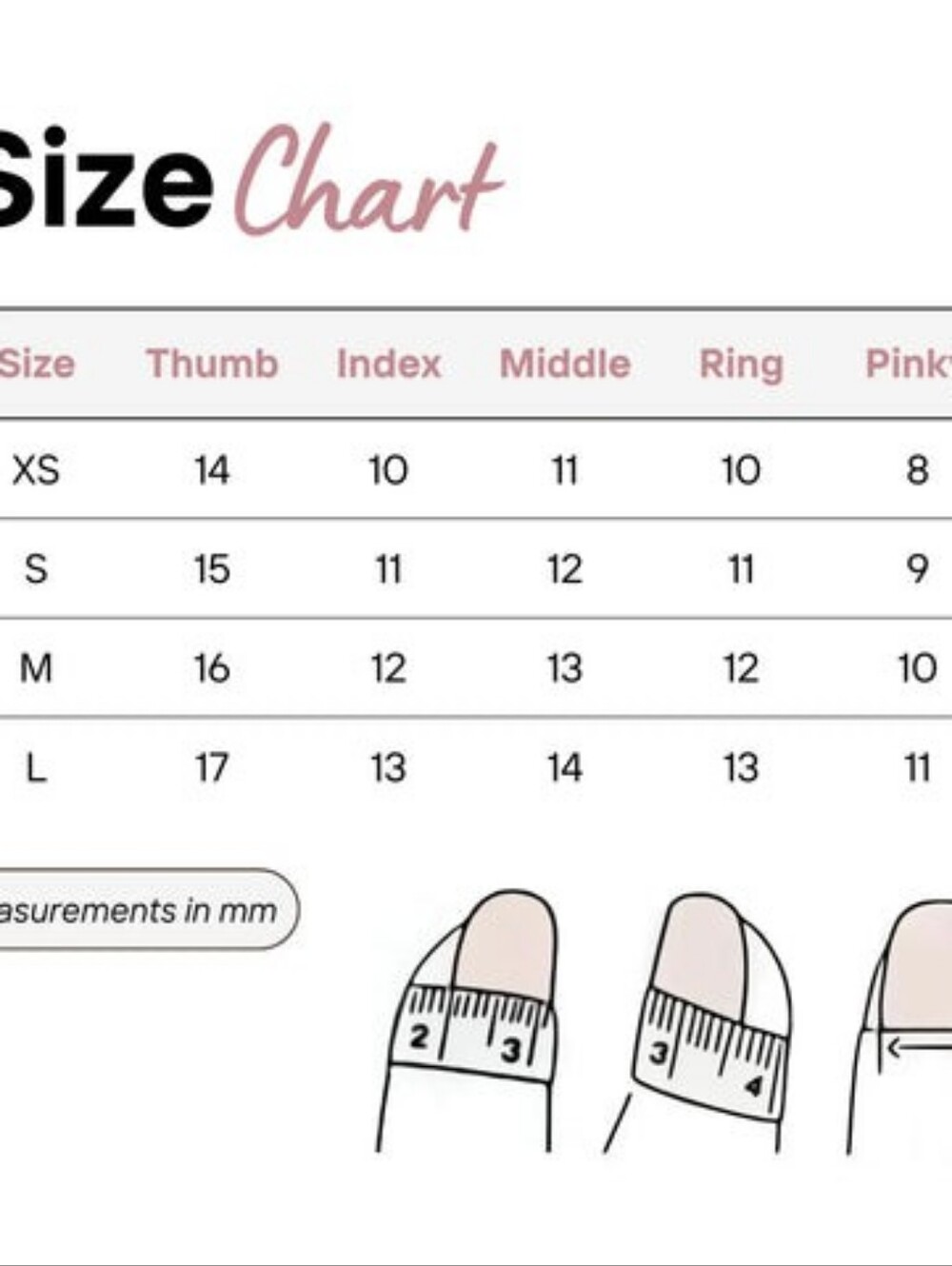 Purple  Press On Nails. Size Large - Picture 4 of 5